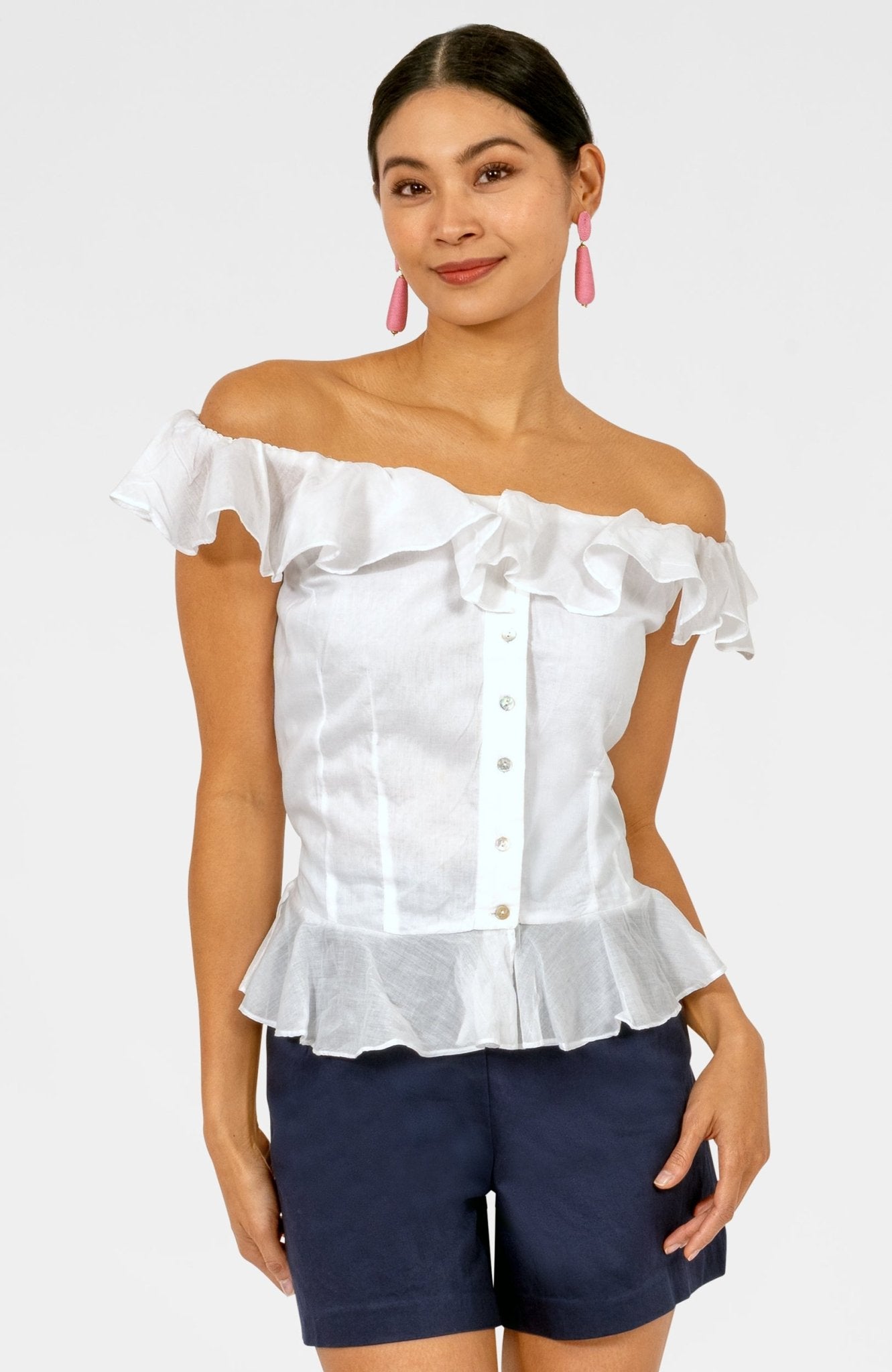 Prairie Blouse White