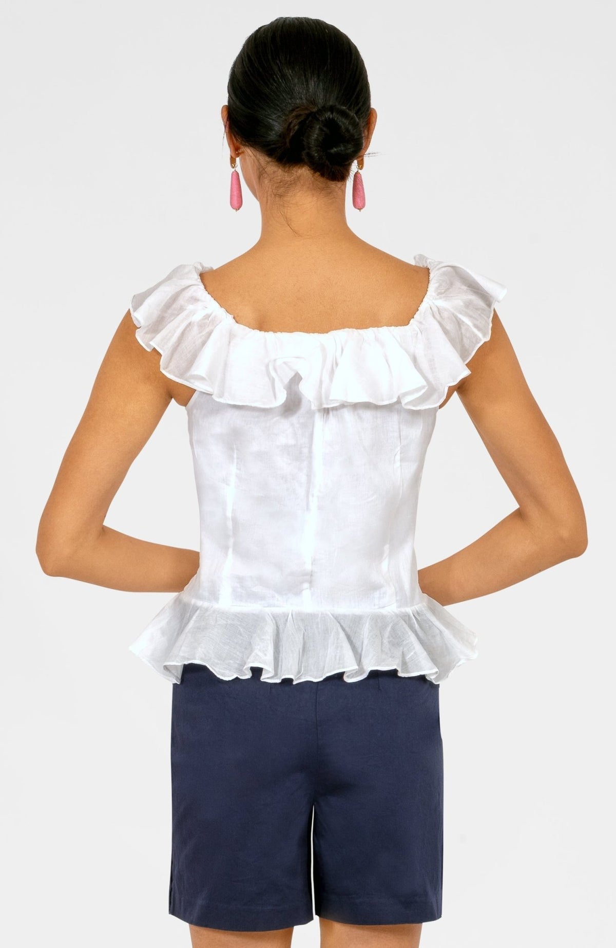 Prairie Blouse White
