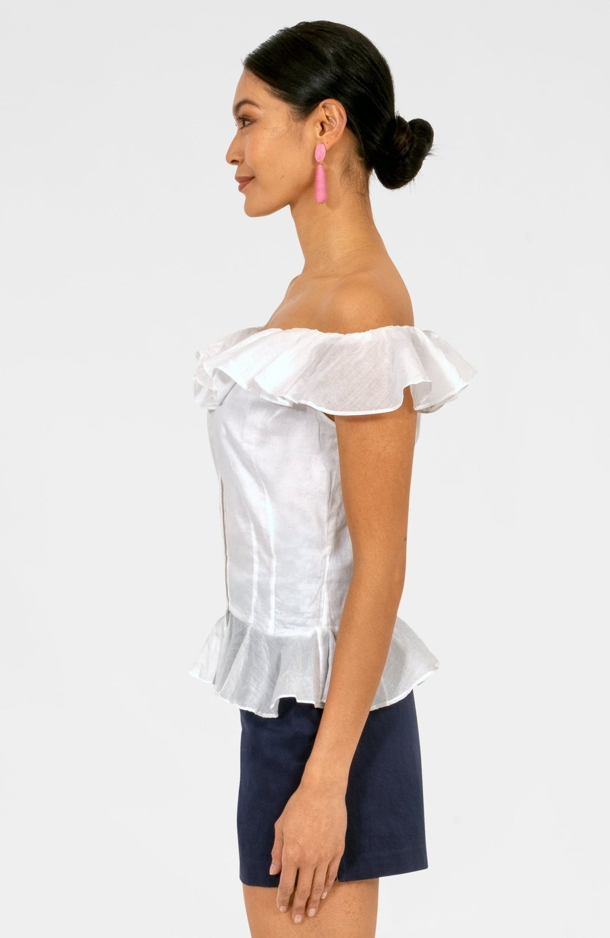 Prairie Blouse White