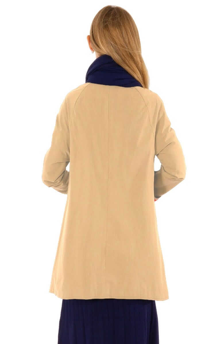 Pray For Rain Jacket - Final Sale Khaki Red