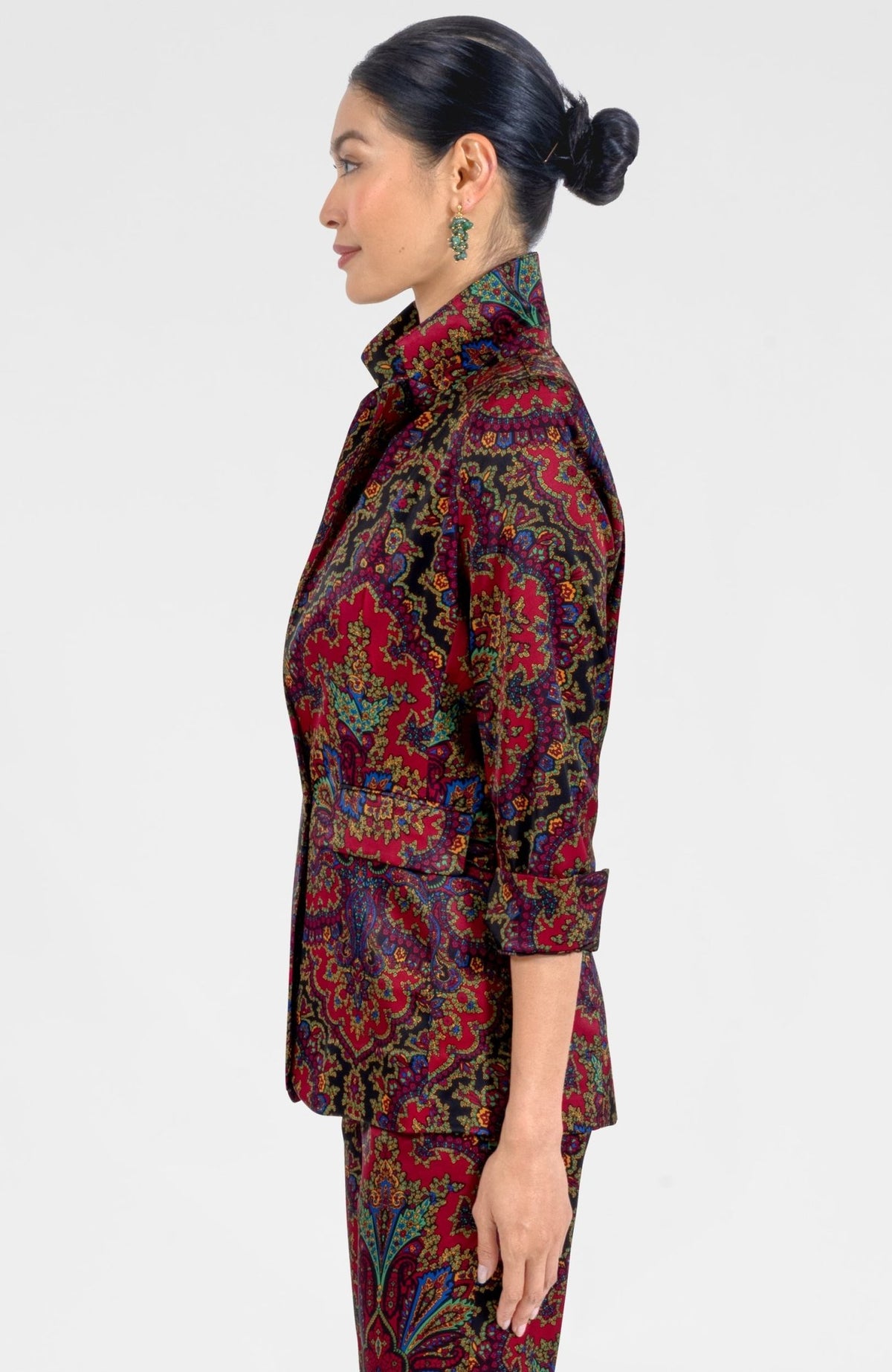 Preparatory Savile Jacket - Passion Paisley Black