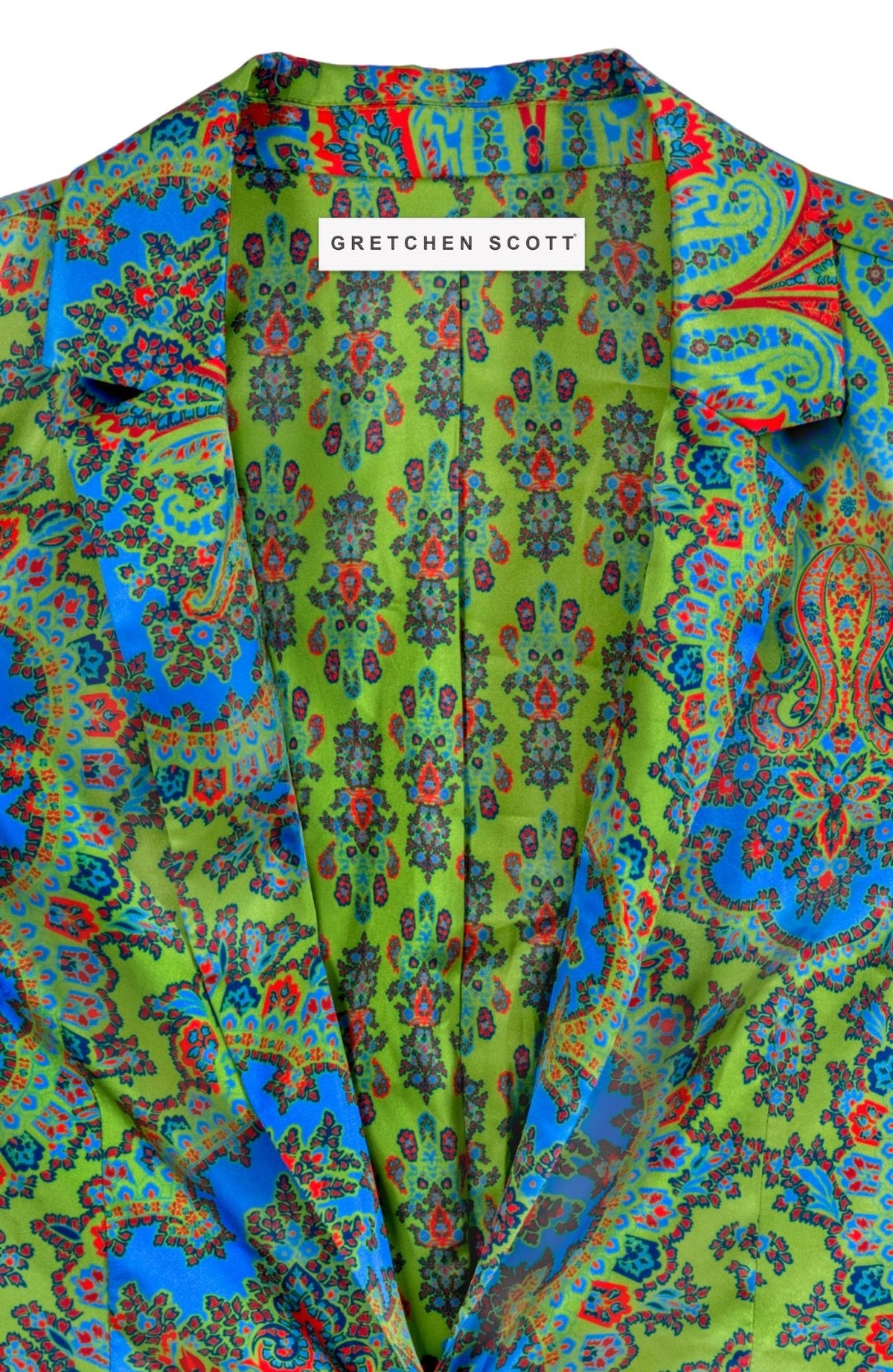 Preparatory Savile Jacket - Passion Paisley Olive