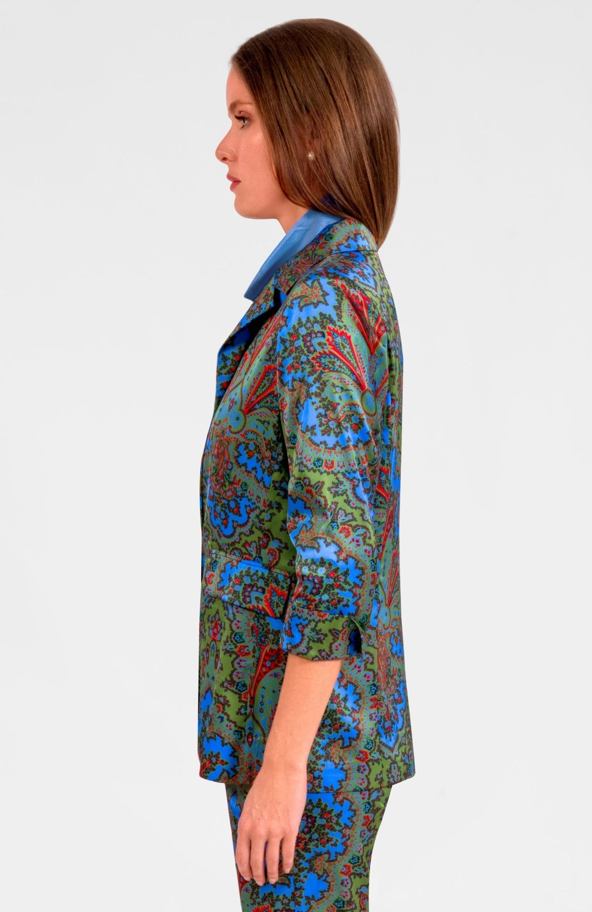 Preparatory Savile Jacket - Passion Paisley Olive