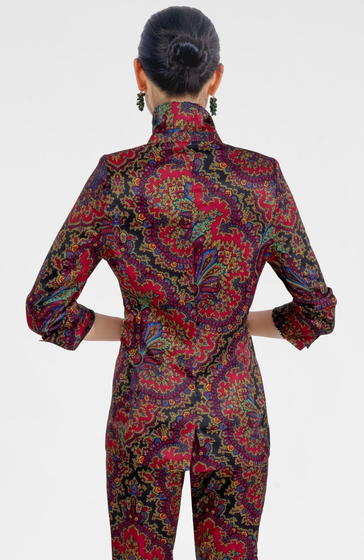 Preparatory Savile Jacket - Passion Paisley Black