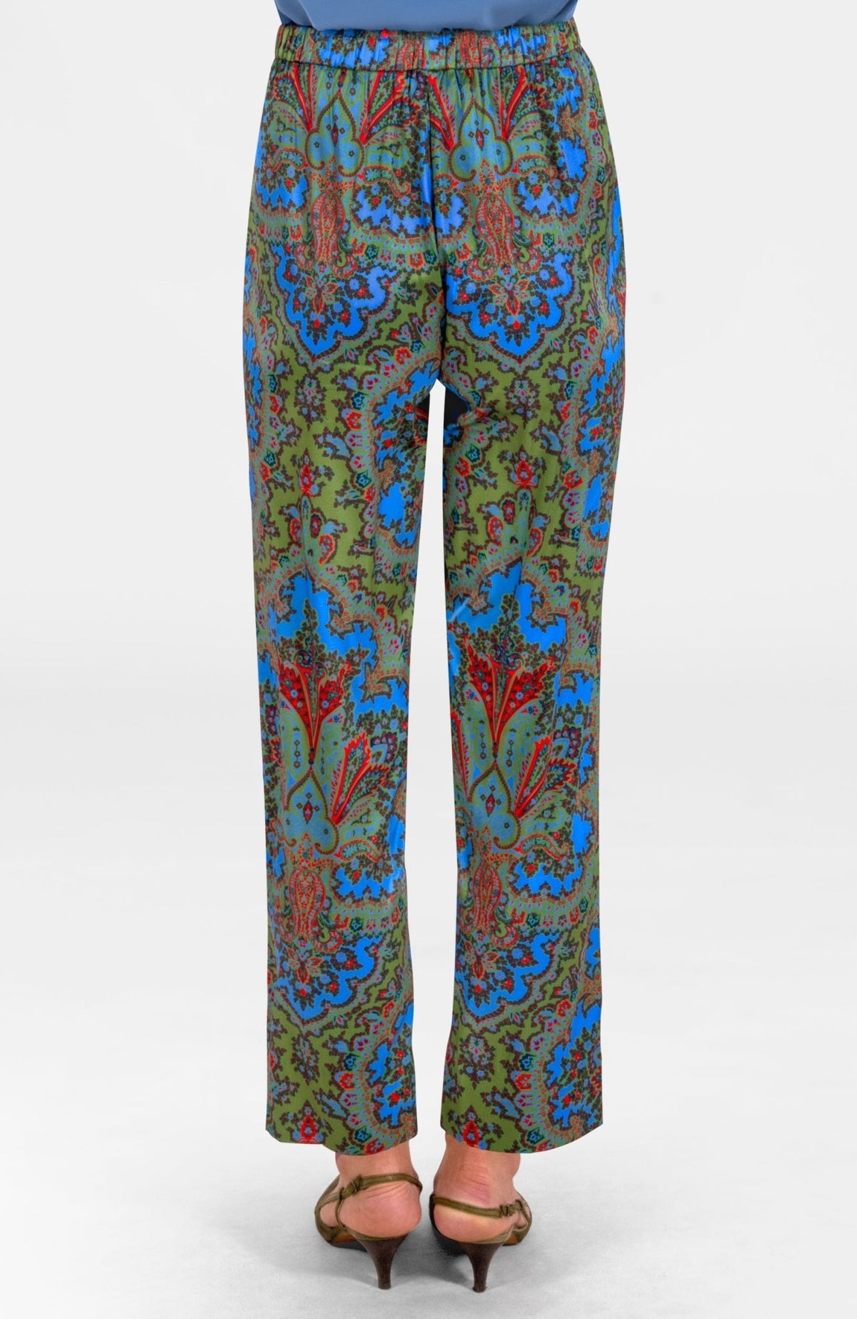 Preparatory Savile Pants - Passion Paisley Olive