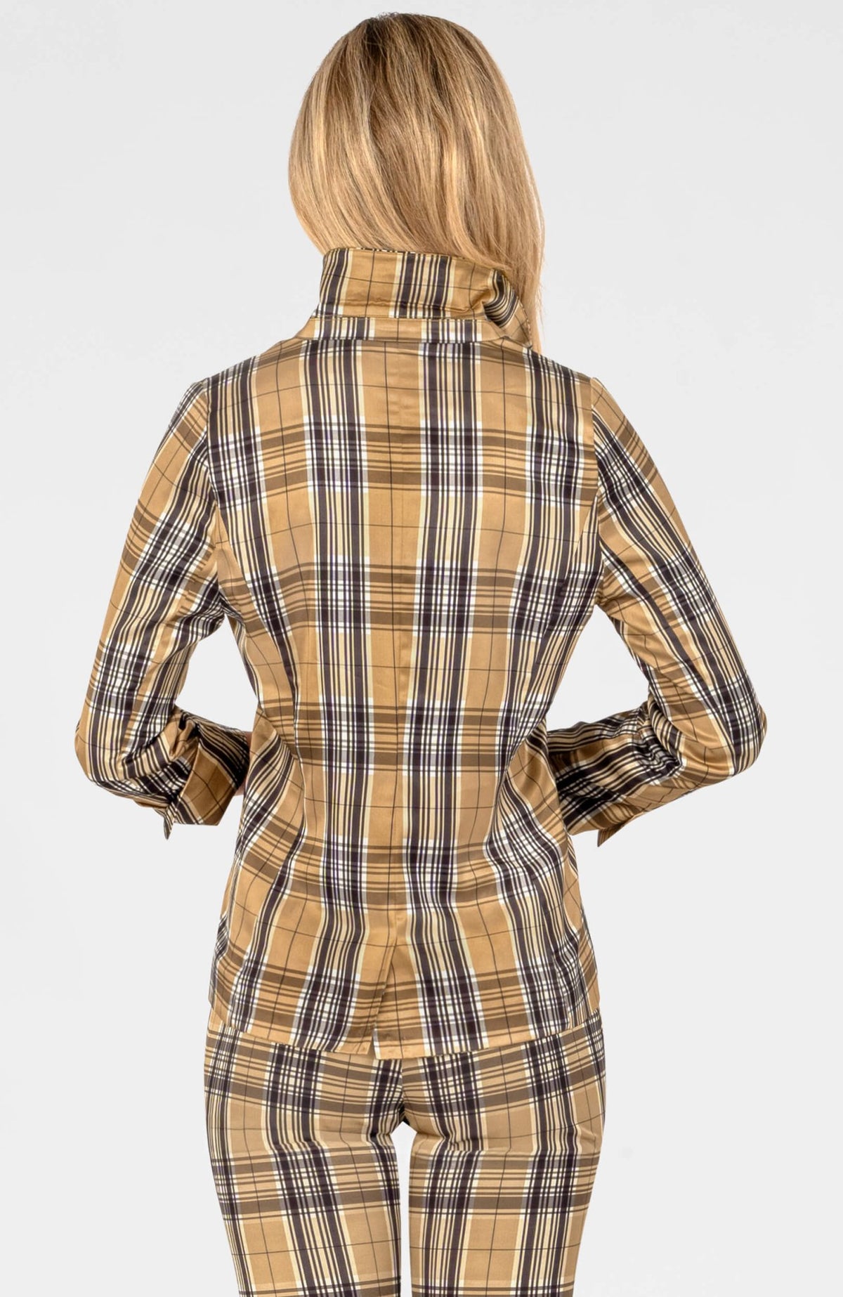 Prepatory Saville Jacket - Belgravia Plaid - Gretchen Scott