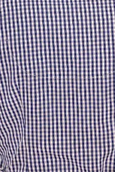 Priss Blouse - Gingham Navy