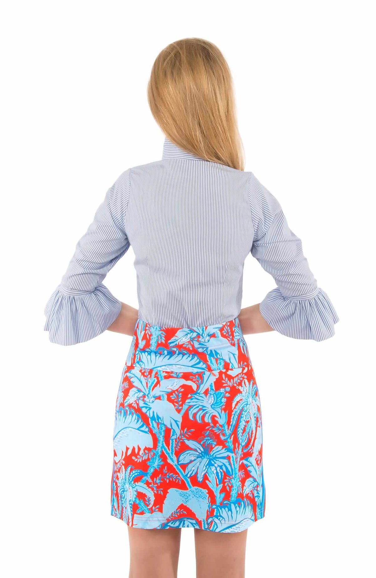 Priss Brooks Blouse - Stripe Wash & Wear Brooks Brothers