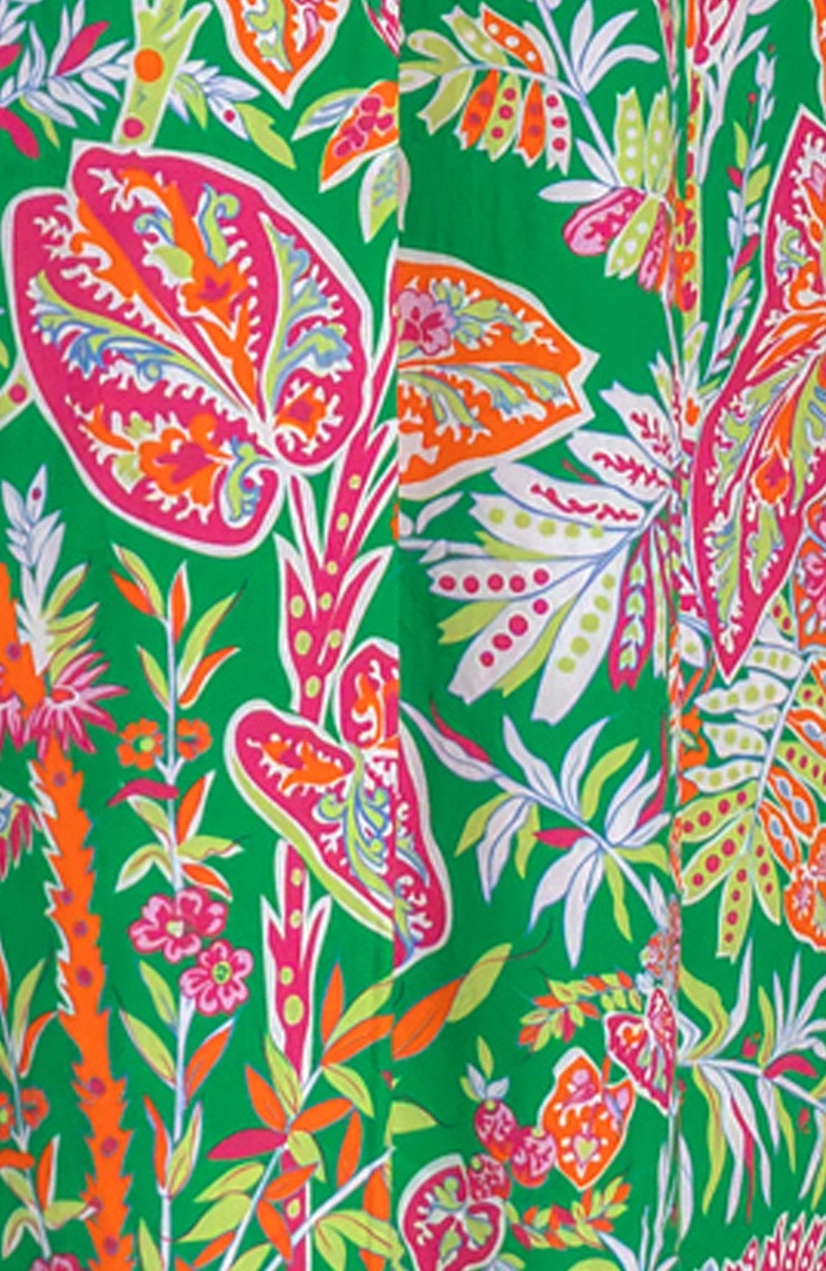 Promenade Dress - Vintage Vines Kelly