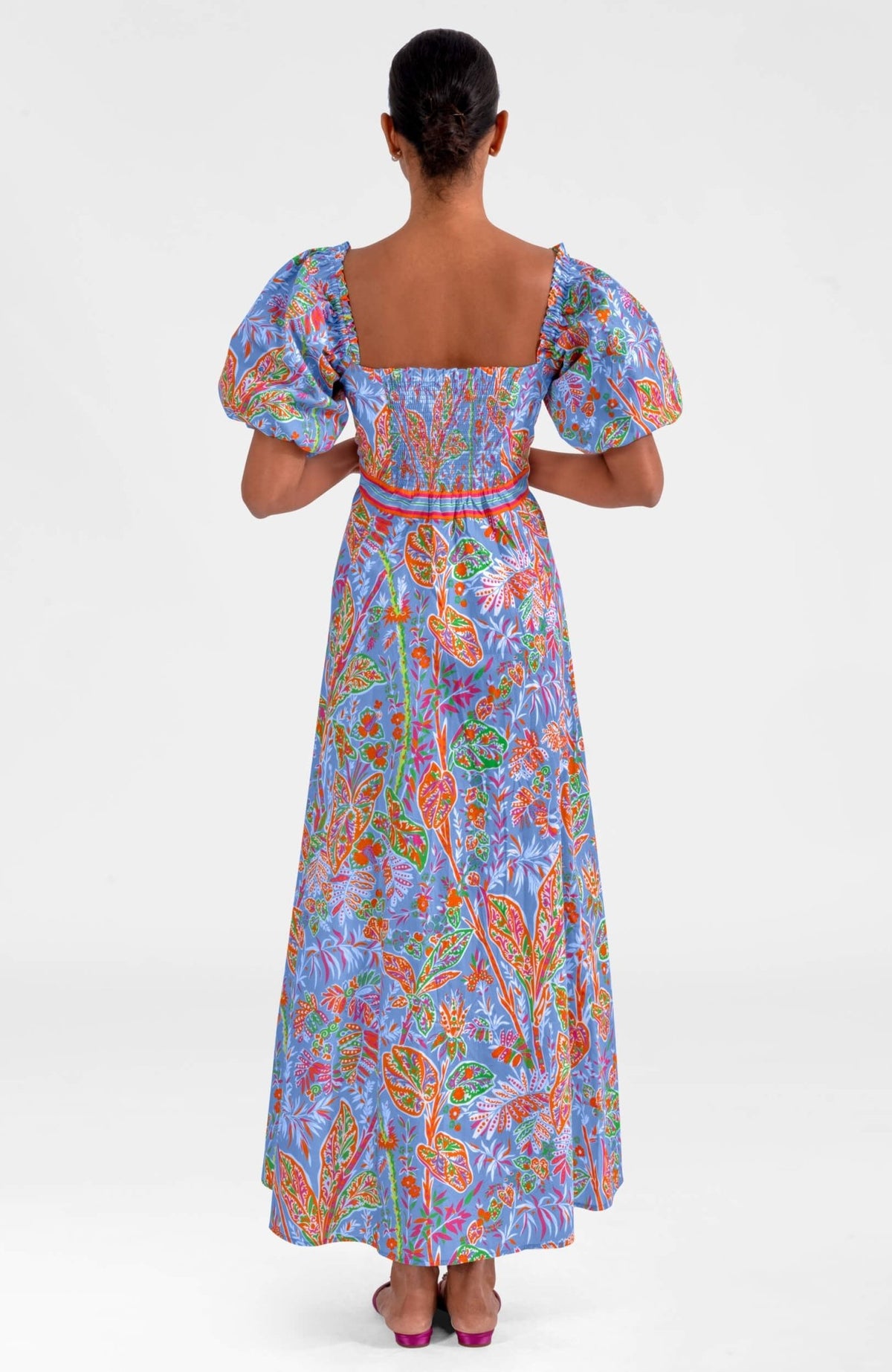 Promenade Dress - Vintage Vines Peri