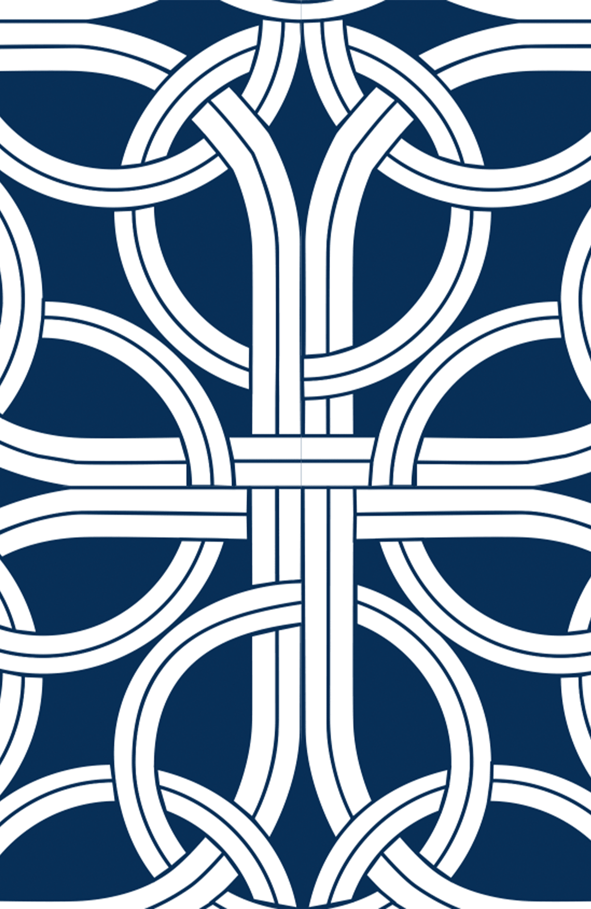 Puff Sleeve Top - Ring Toss Navy