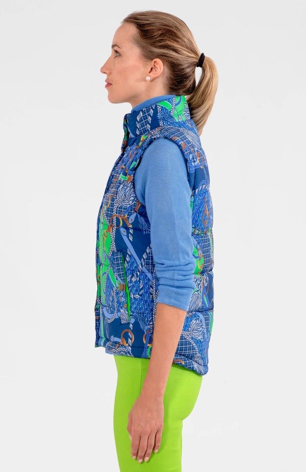 Puffer Vest - Ditto Blues