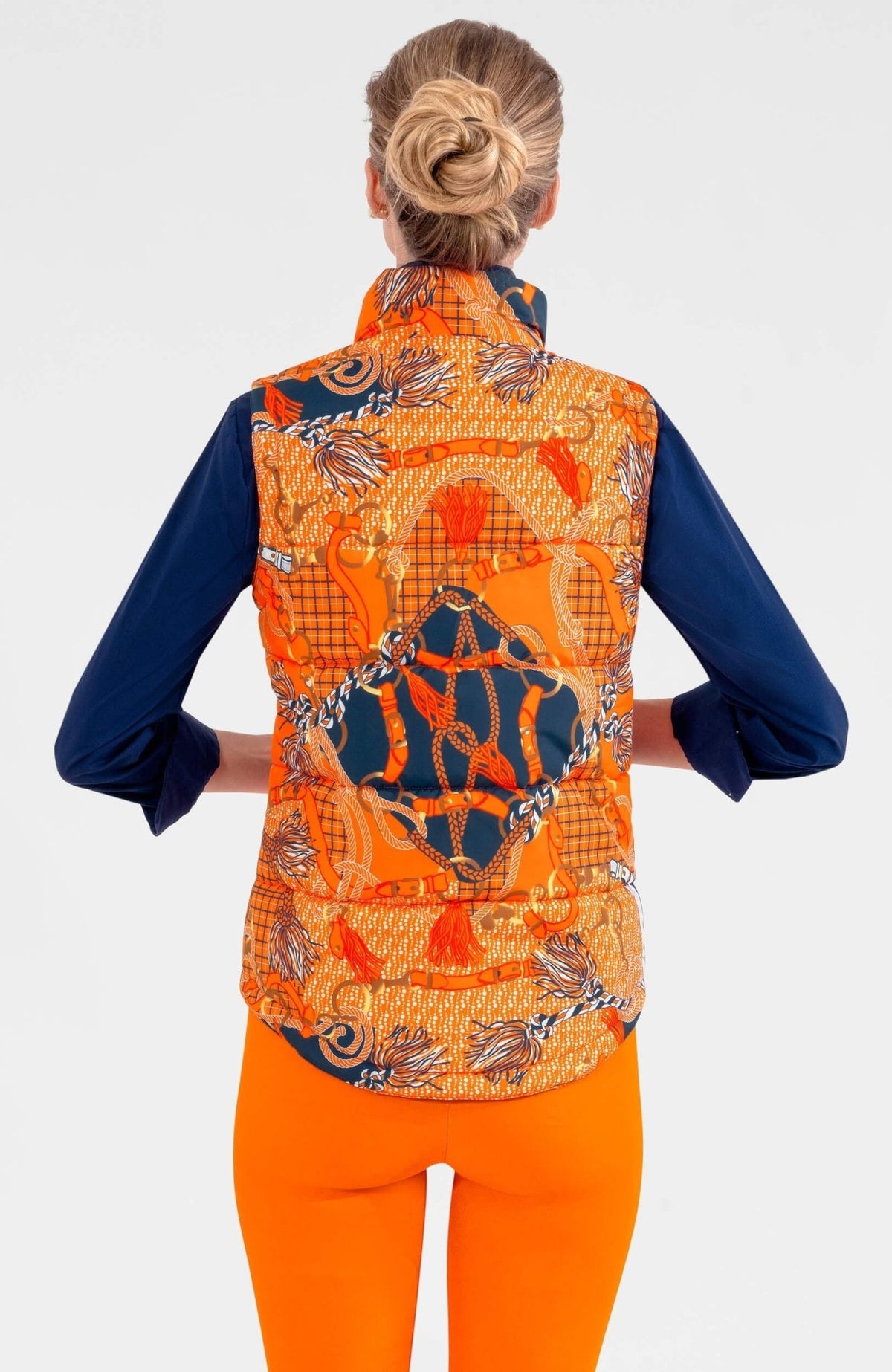Puffer Vest - Ditto Orange