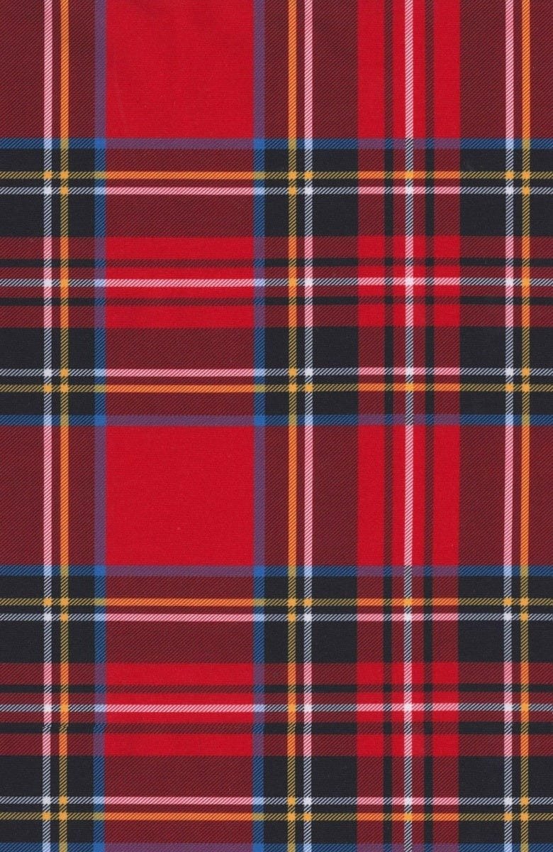 The Puffer Vest - Duke of York Red Multi