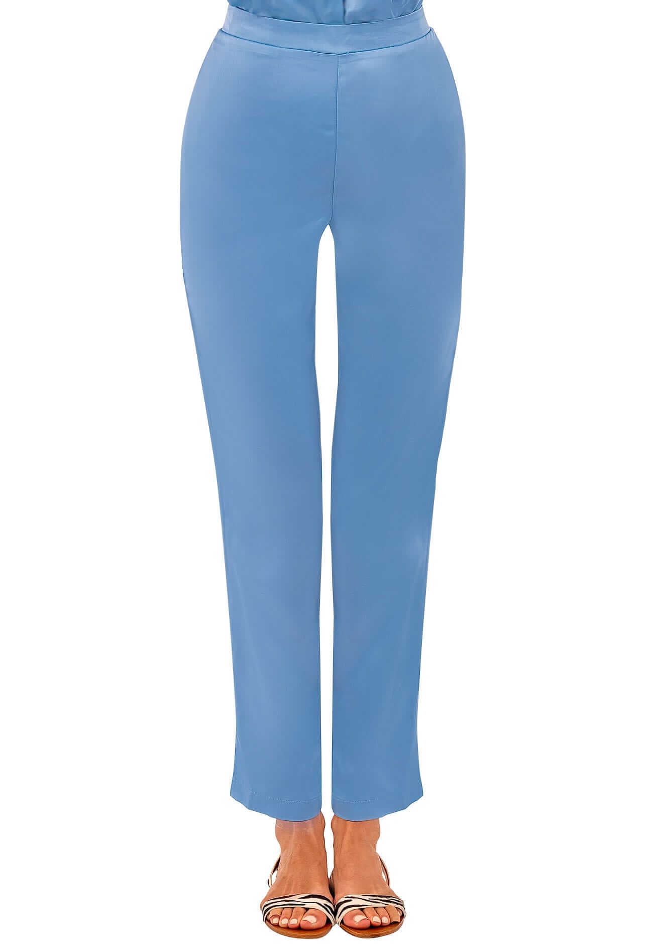 Pull On Pant - Mix Master Solid Periwinkle