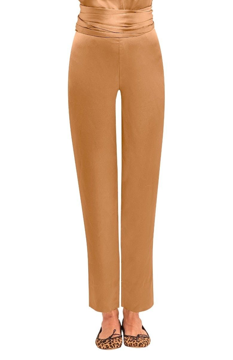 Pull On Pant - Mix Master Solid - Final Sale Champagne