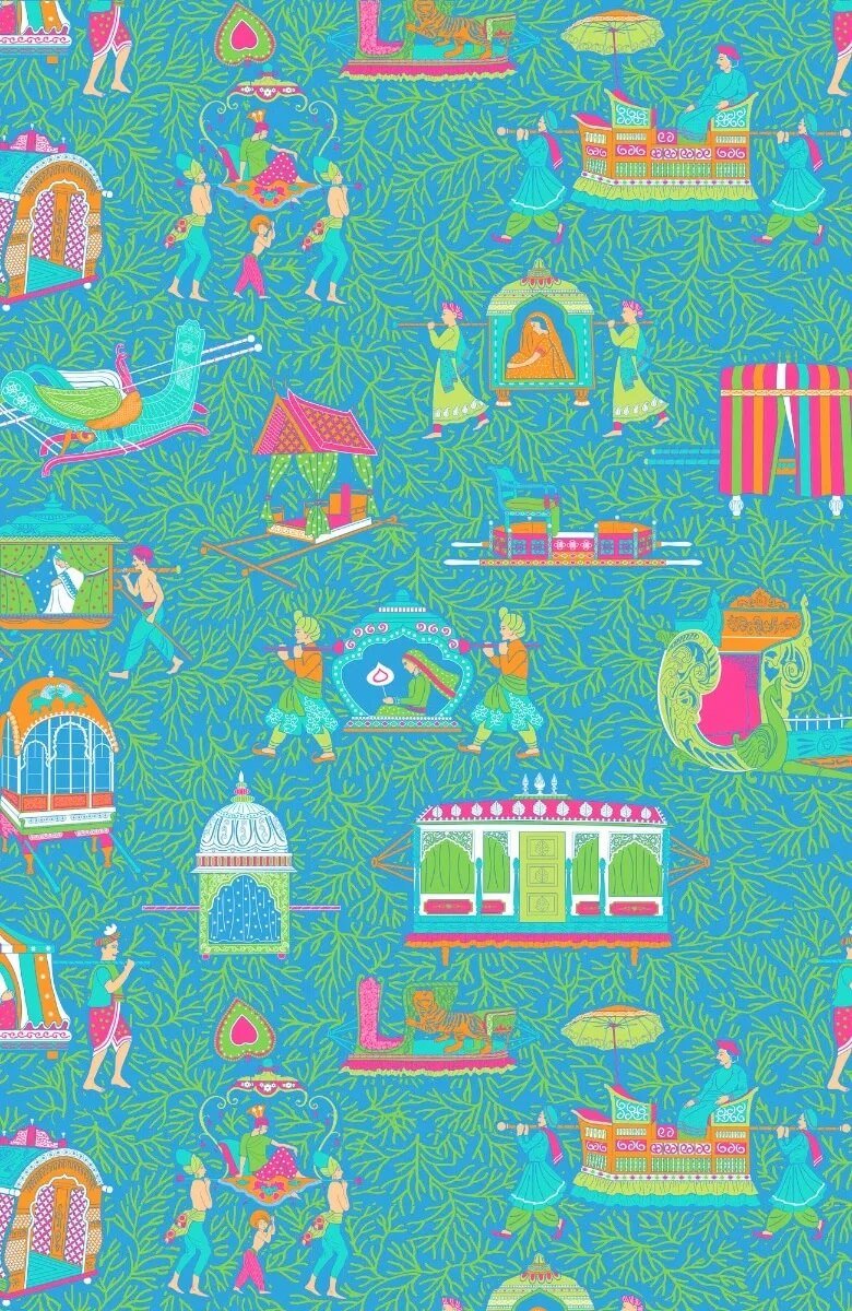 Fun In The Sun Dress - Palanquin Party - Final Sale Turquoise