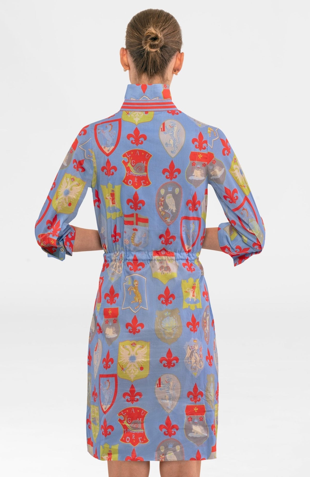 Pulley Dress - Siena - Final Sale Periwinkle