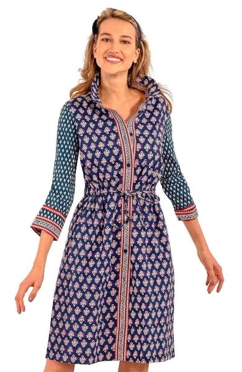 Pulley Dress - Wonderful Wisteria Purple