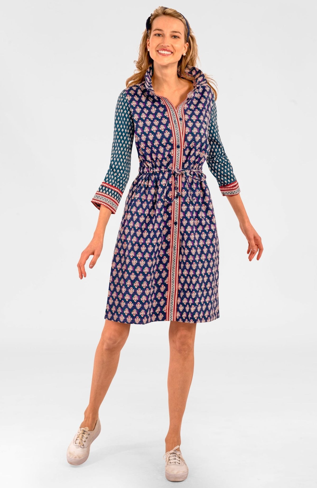 Pulley Dress - Wonderful Wisteria - Final Sale - Gretchen Scott