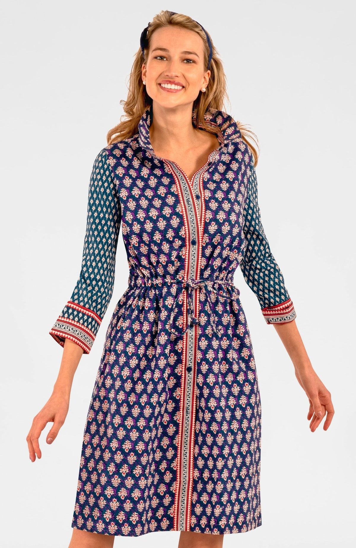 Pulley Dress - Wonderful Wisteria - Final Sale - Gretchen Scott