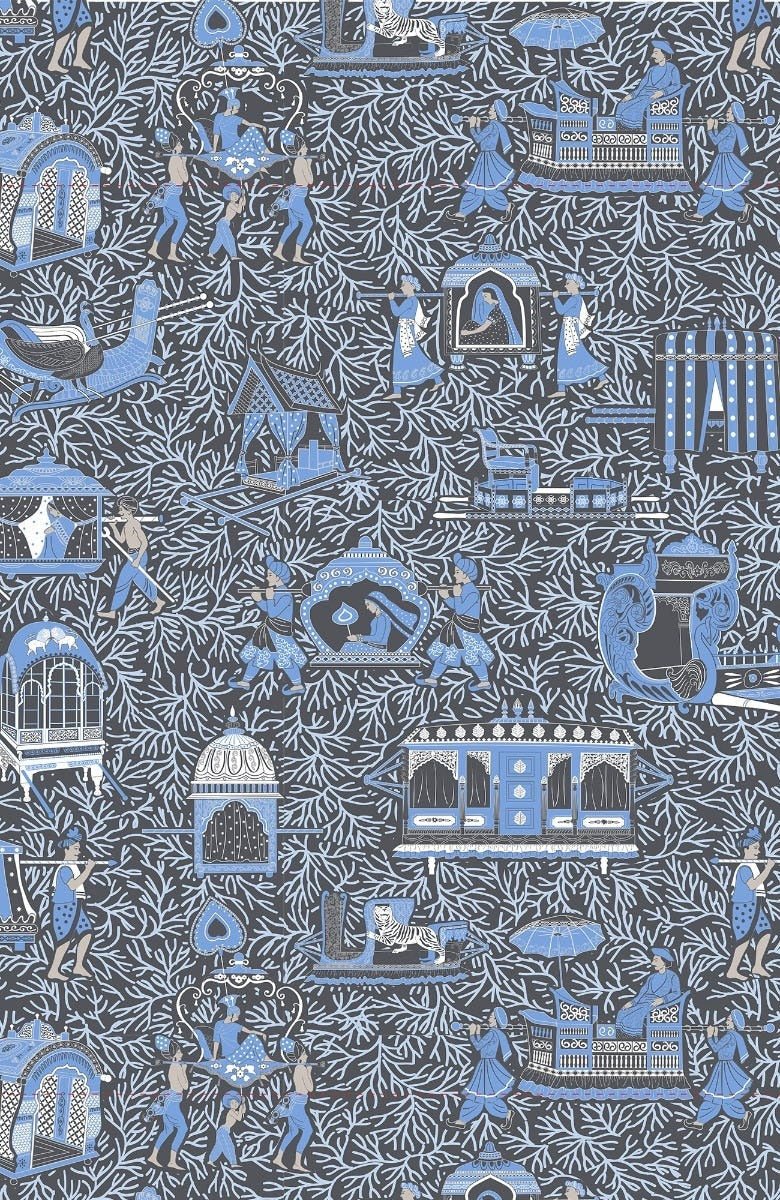 Ruffneck Dress - Palanquin Party - Final Sale Grey