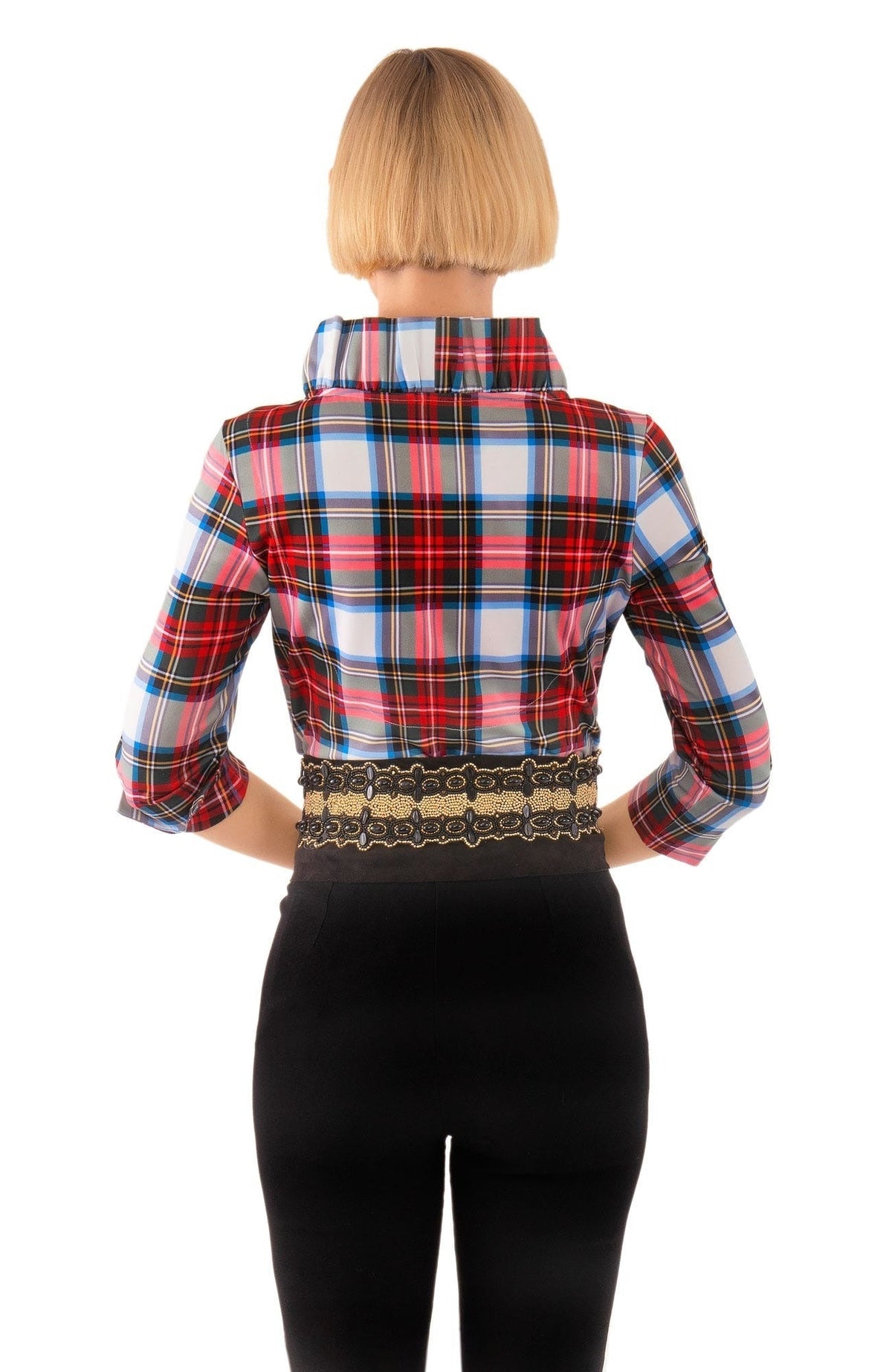 Ruffneck Top - Duke of York White