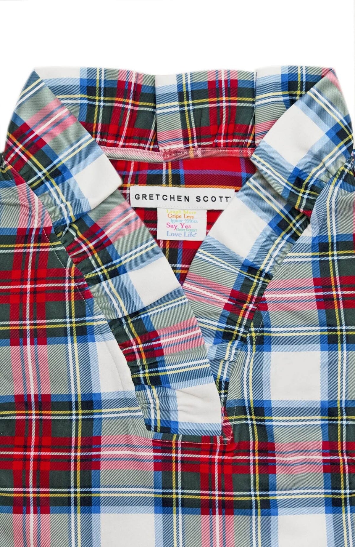 Ruffneck Top - Duke of York White