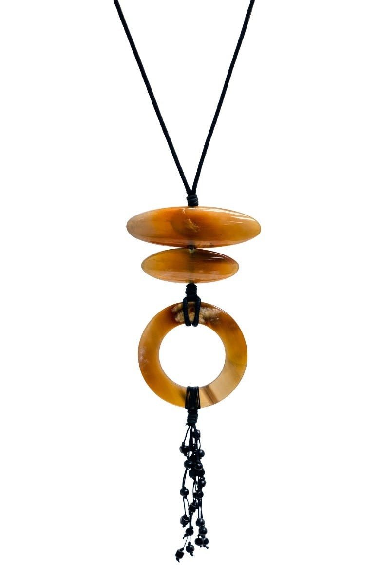 Sabi Sand Beaded Necklace Natural