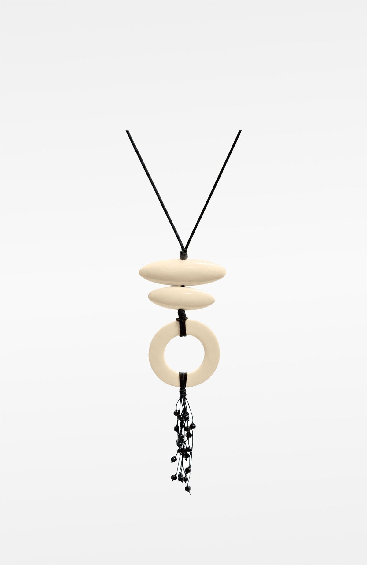 Sabi Sand Beaded Necklace Ivory