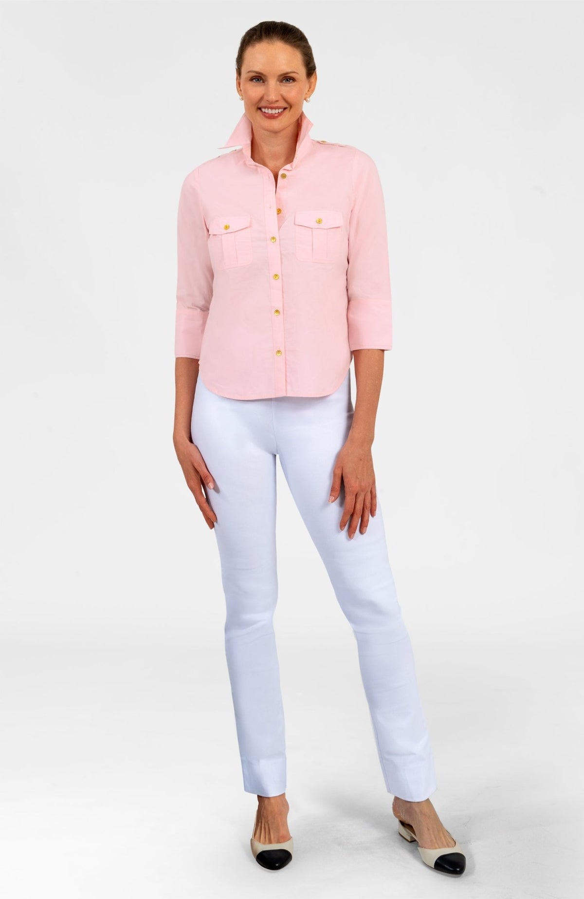 Safari Boyfriend Shirt Pink