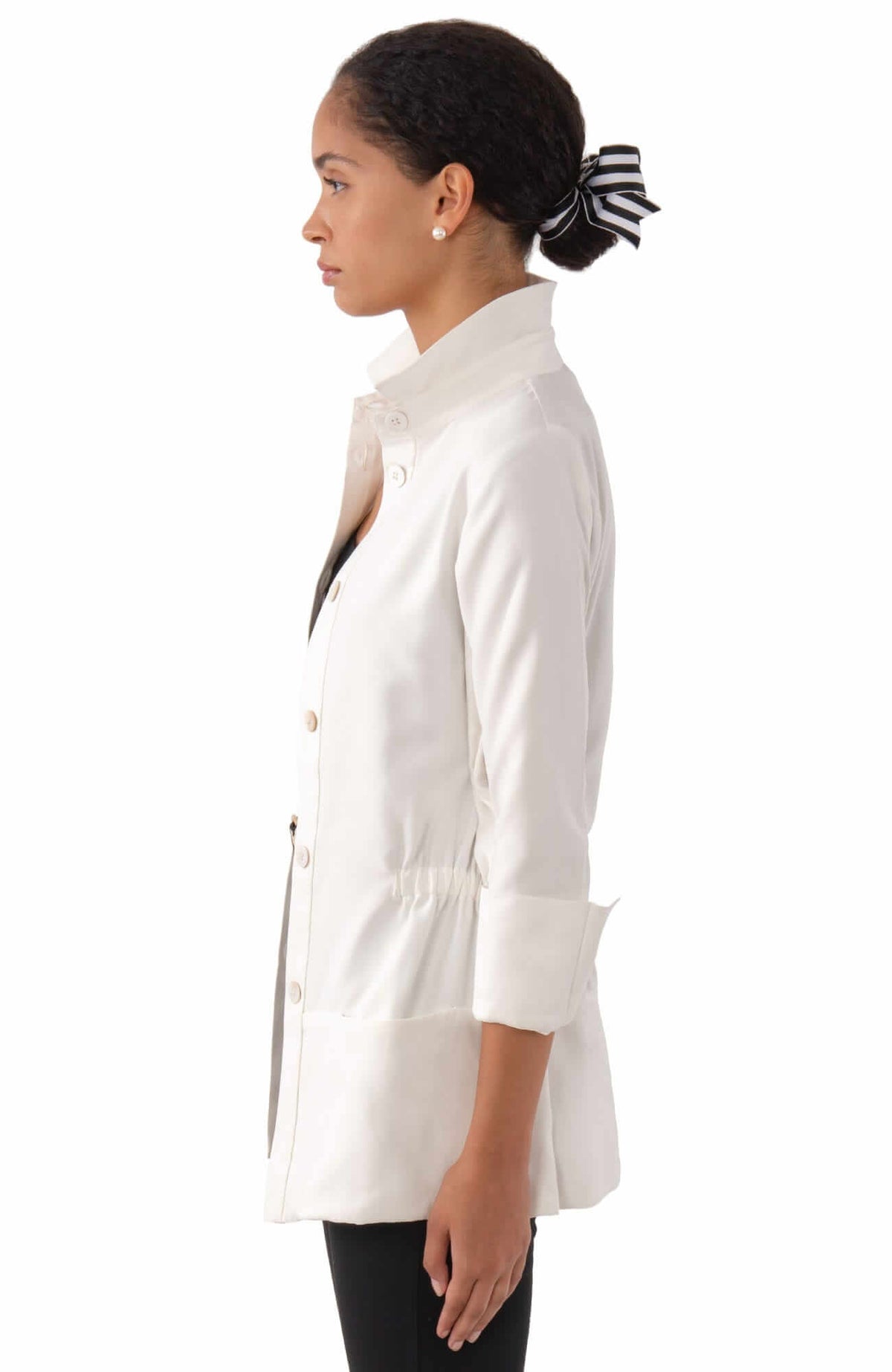 Safari Jacket - Boarding School - Final Sale Off White