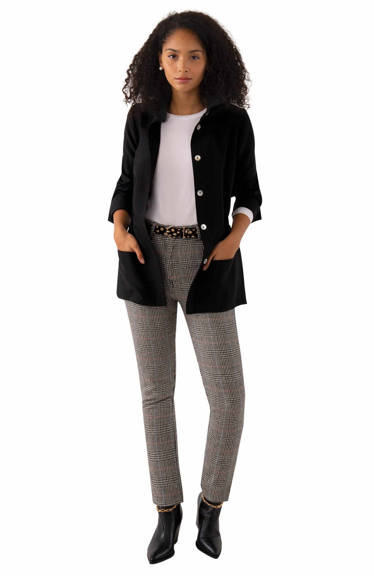 Safari Jacket - Boarding School - Final Sale Black