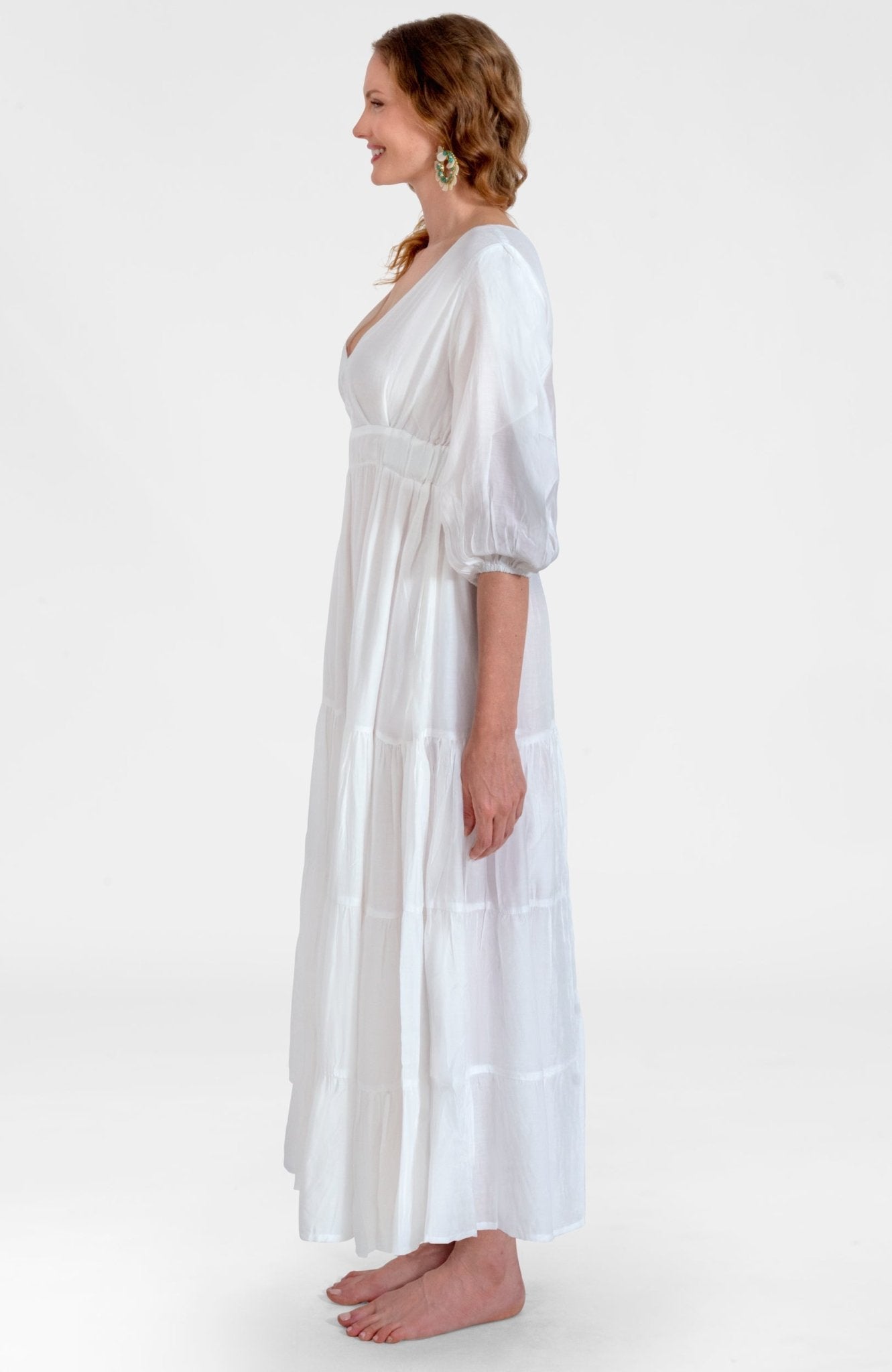 Sashay Dress - Solid White