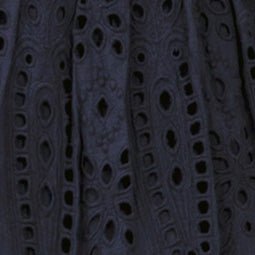 Saucy Dress - Eyelet Navy