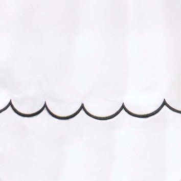 Scalloppini Skirt White