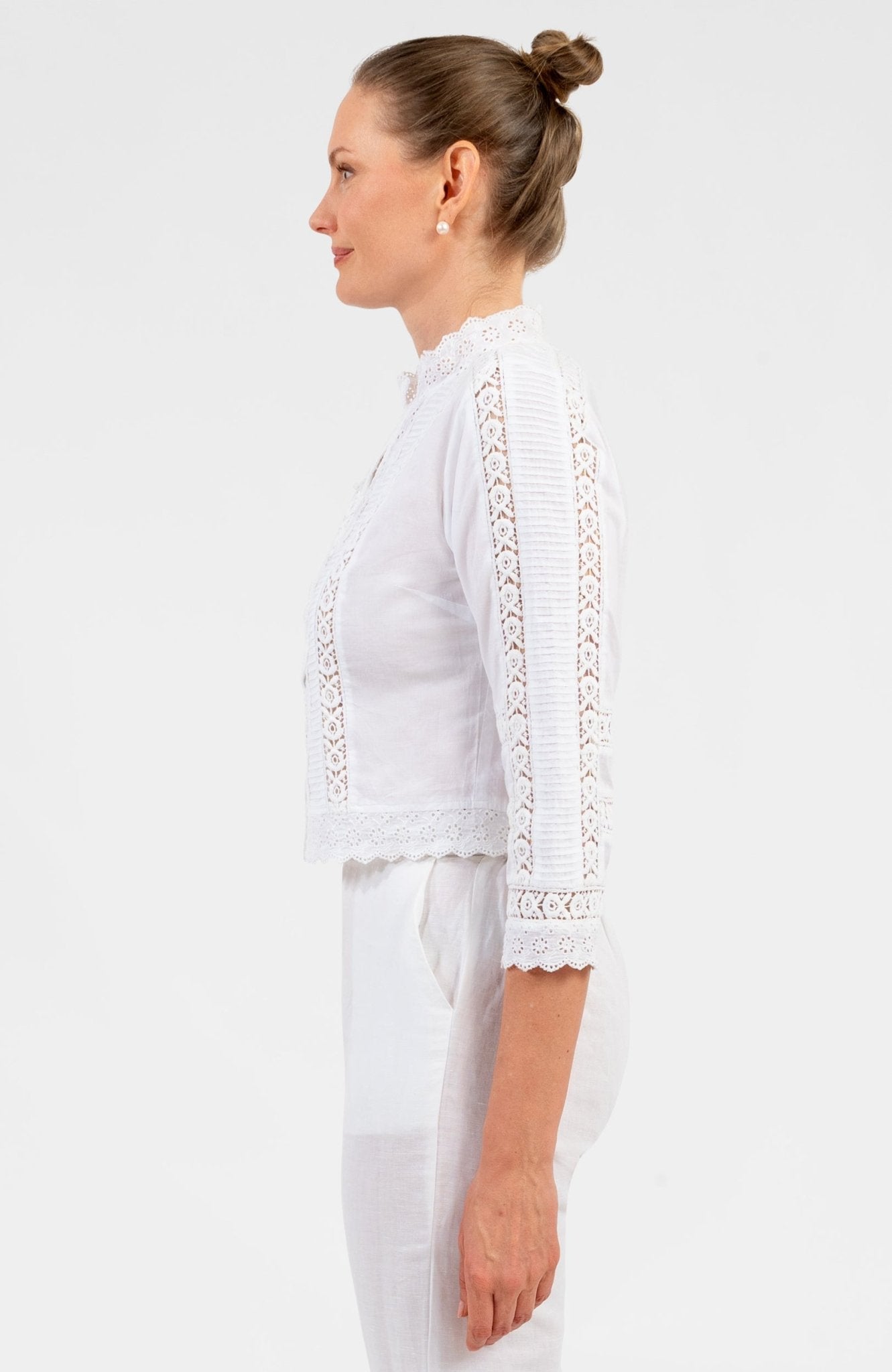 Schiffili Royale Top White