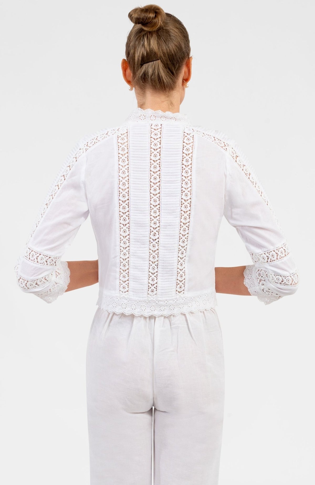 Schiffili Royale Top White