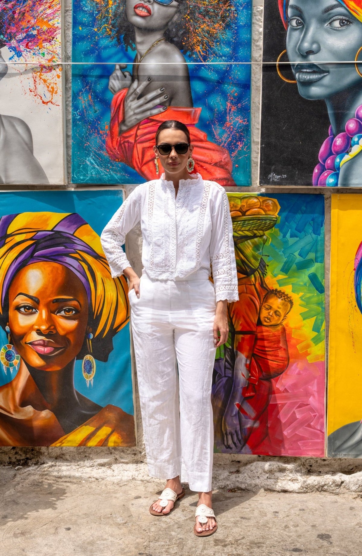 Schiffili Royale Top White