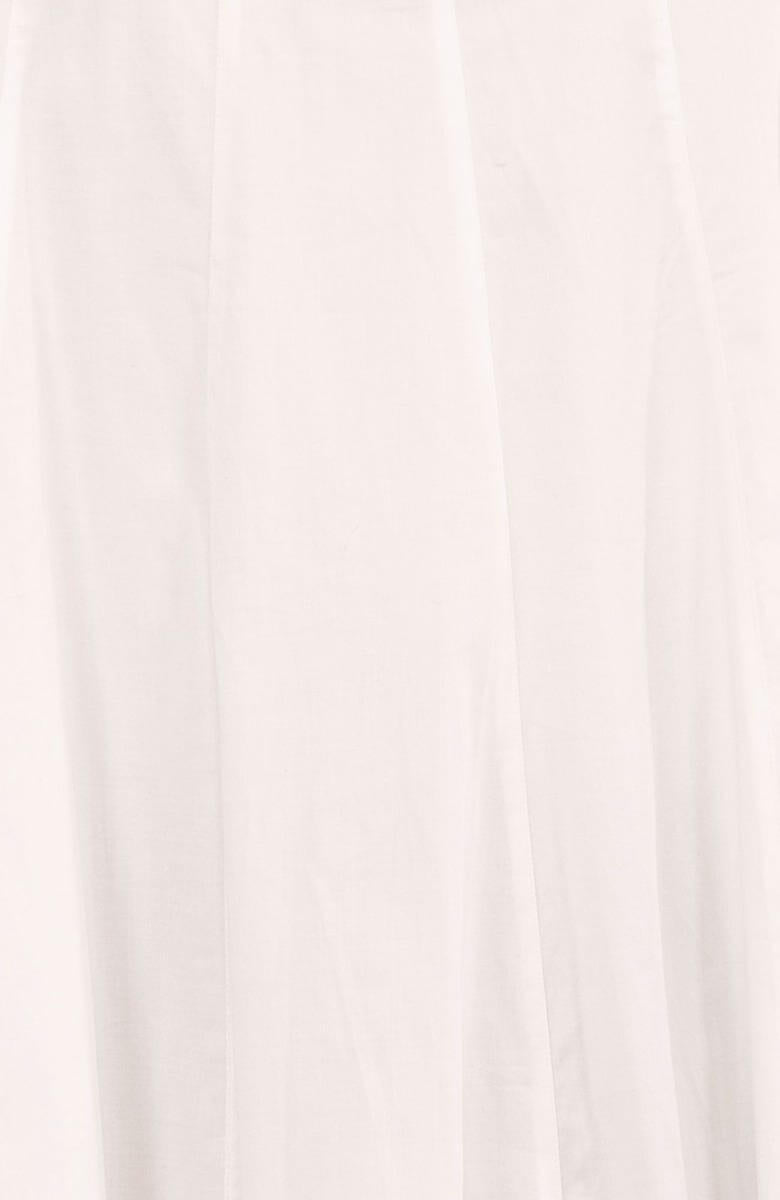 Seamed Cotton Top - Solid White
