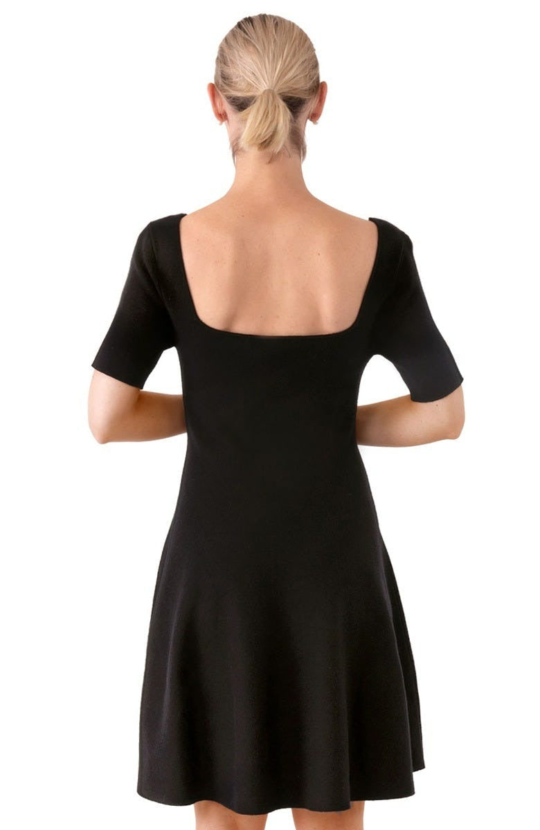 Senorita Dress - Solid - Final Sale Black