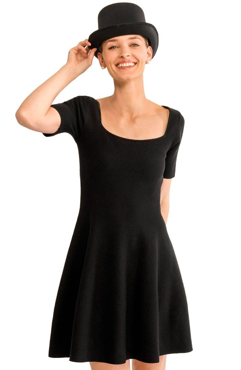 Senorita Dress - Solid - Final Sale Black