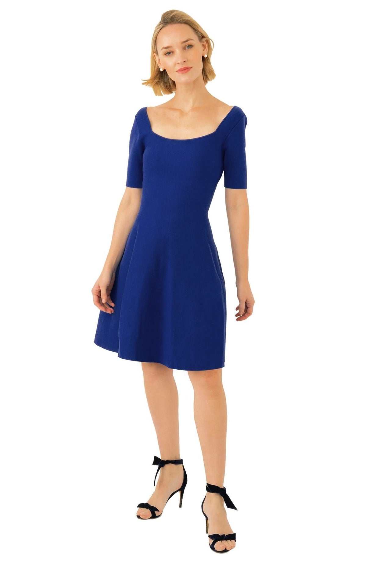 Senorita Dress - Solid - Final Sale Royal