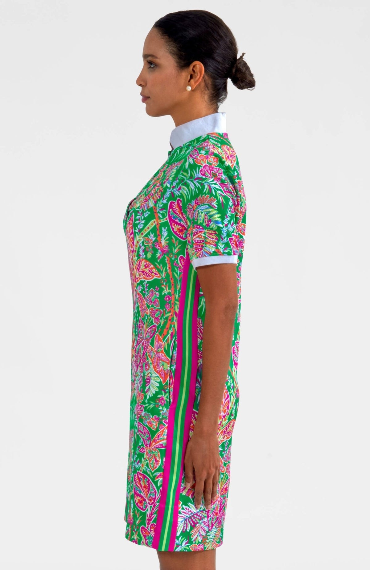 Serve It Up Dress - Vintage Vines Kelly