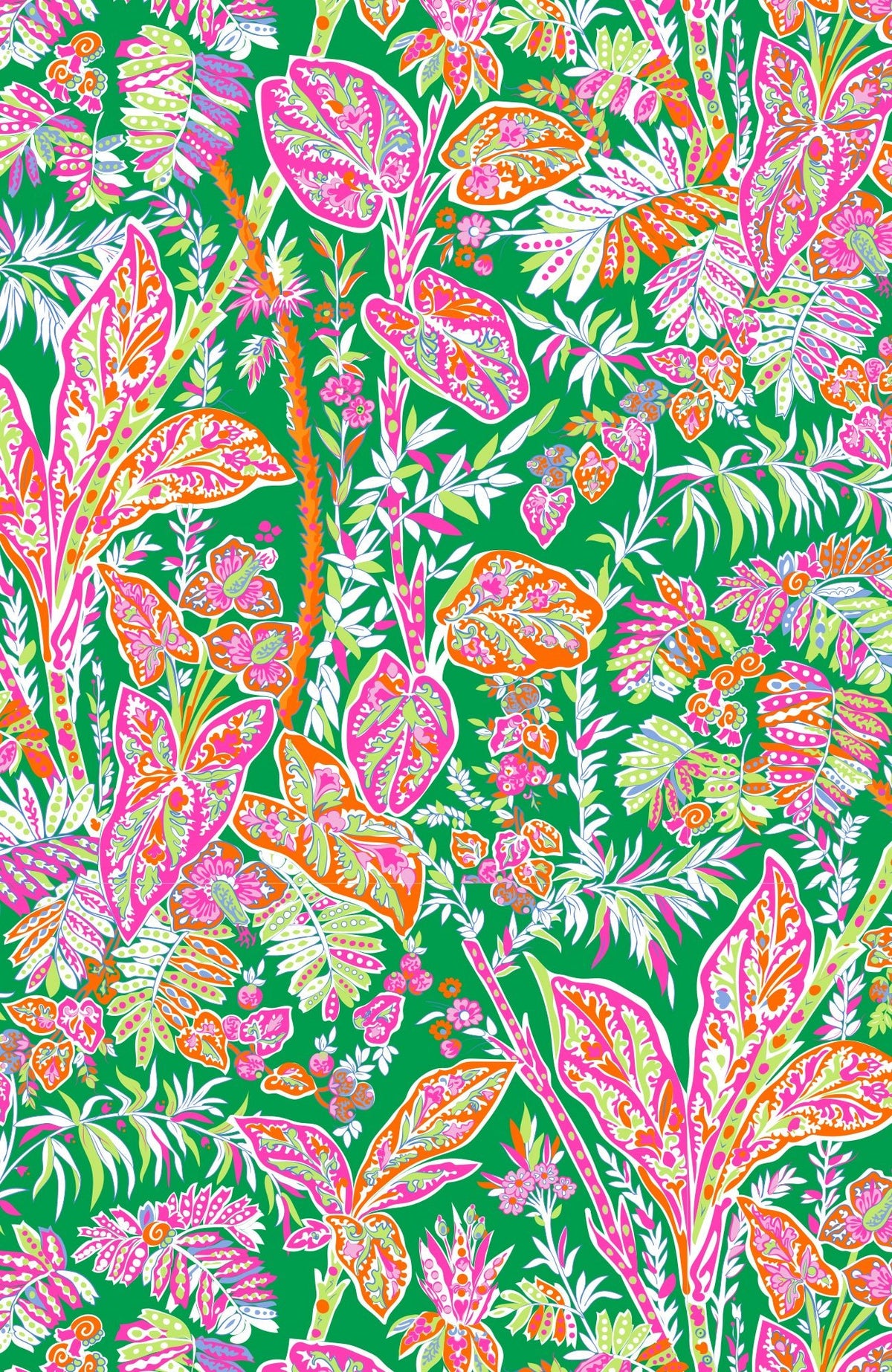 Sexy Summer Skirt - Vintage Vines Kelly