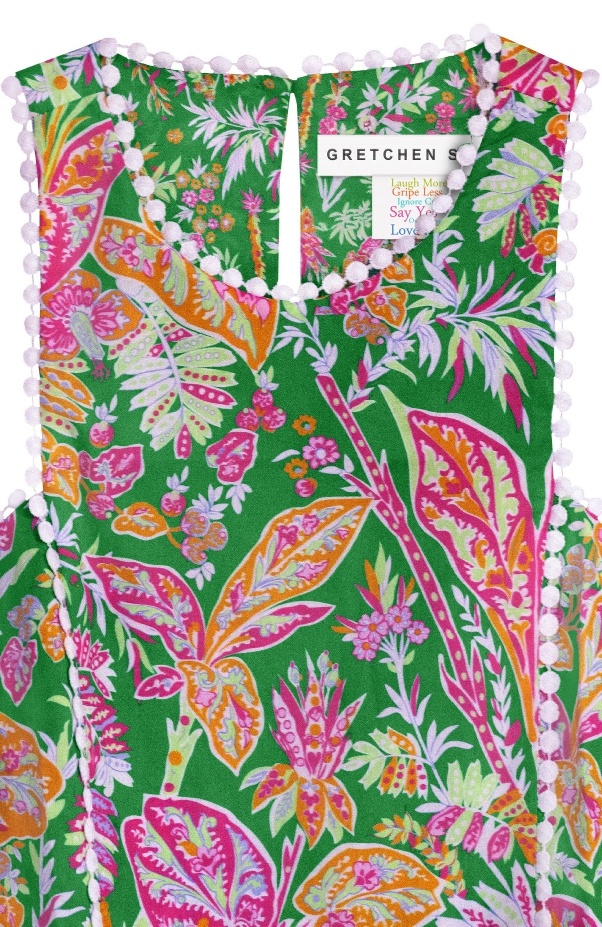 Sexy Summer Top - Vintage Vines Kelly