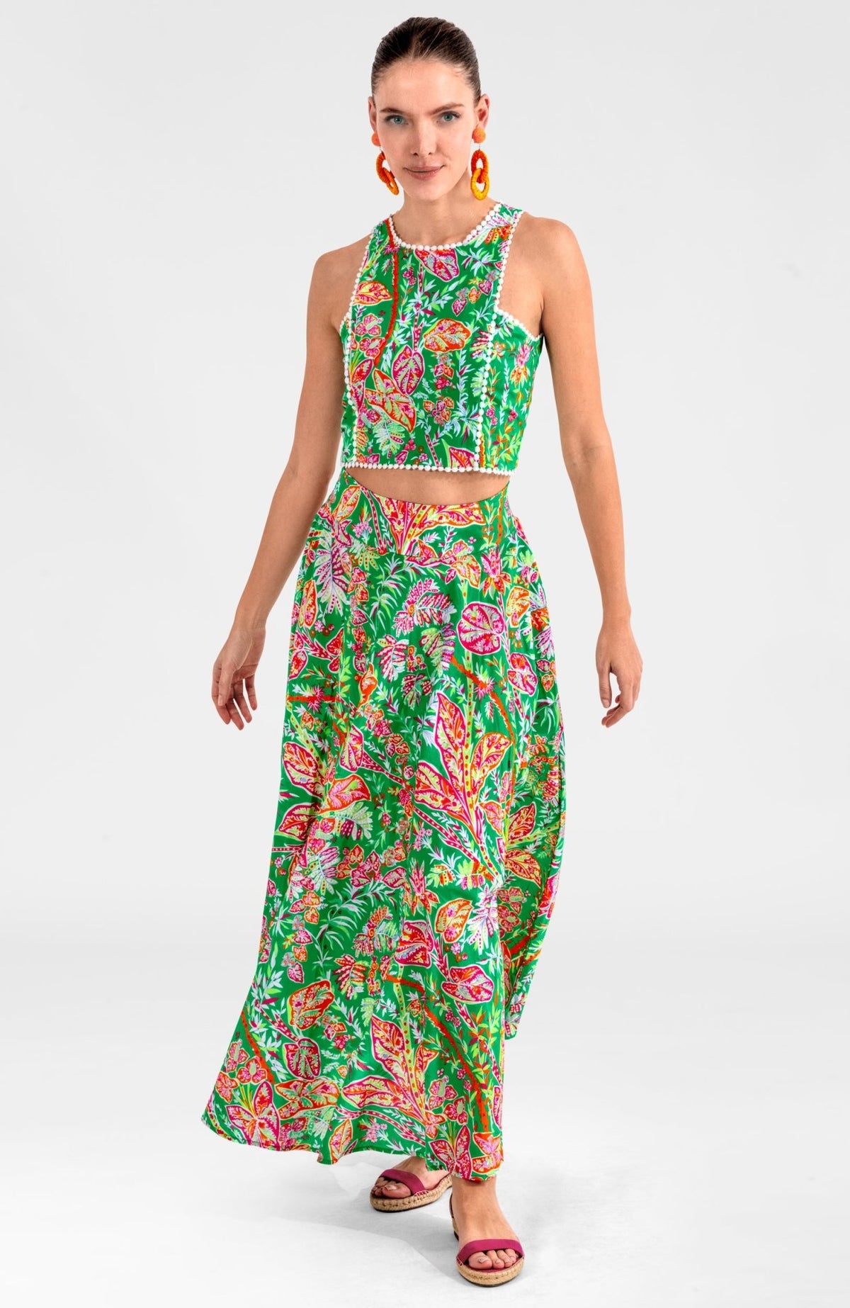 Sexy Summer Top - Vintage Vines Kelly