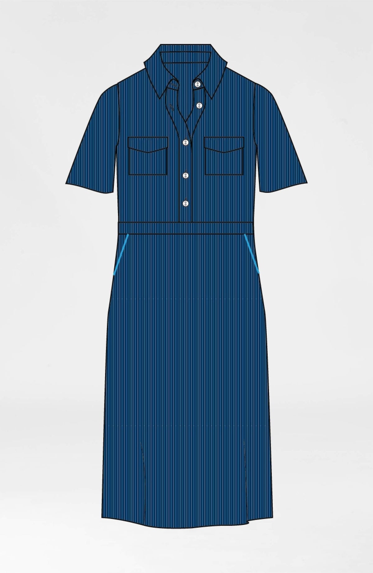 Shake It Up Dress - Corduroy - Gretchen Scott