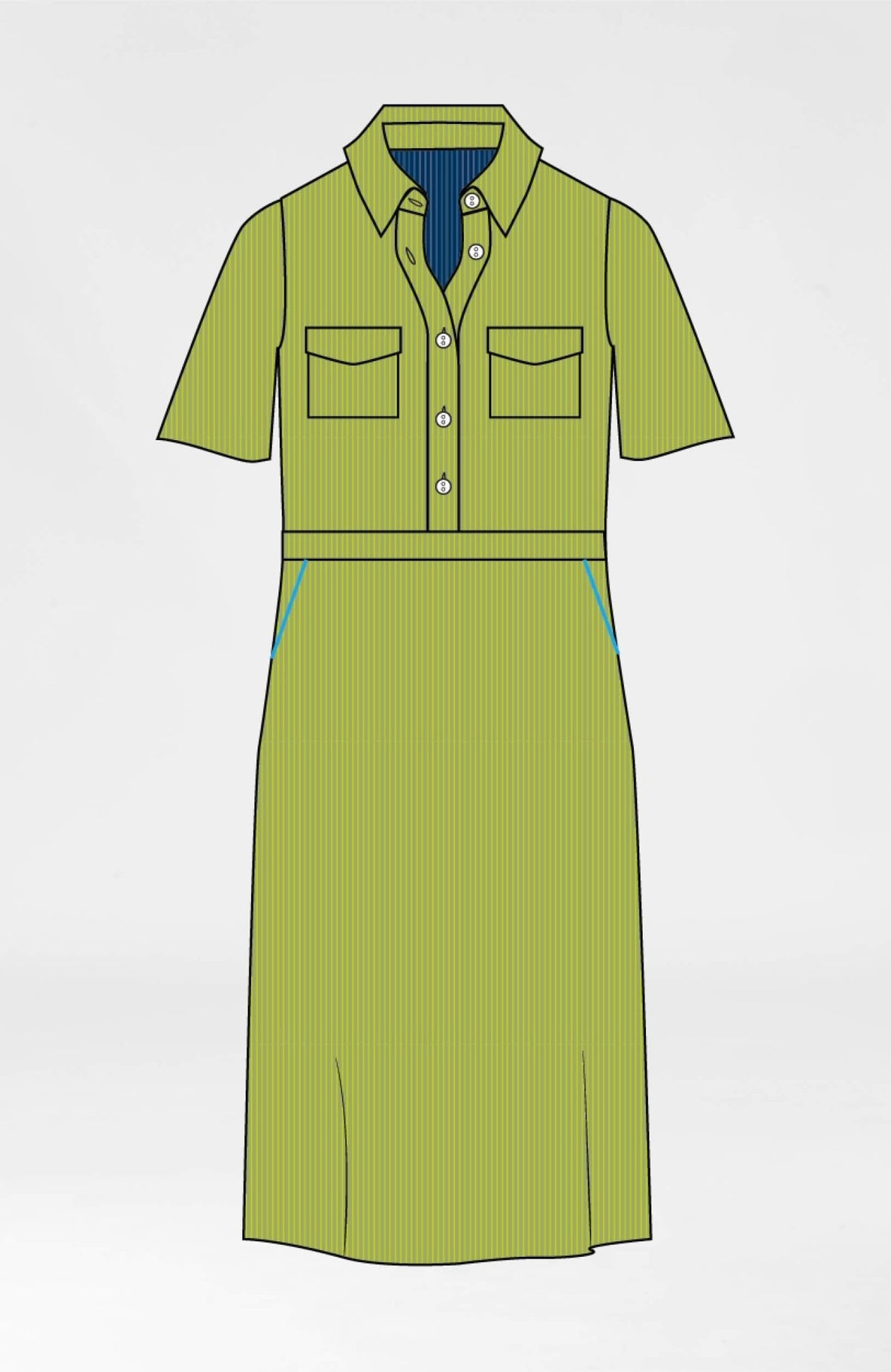 Shake It Up Dress - Corduroy - Gretchen Scott