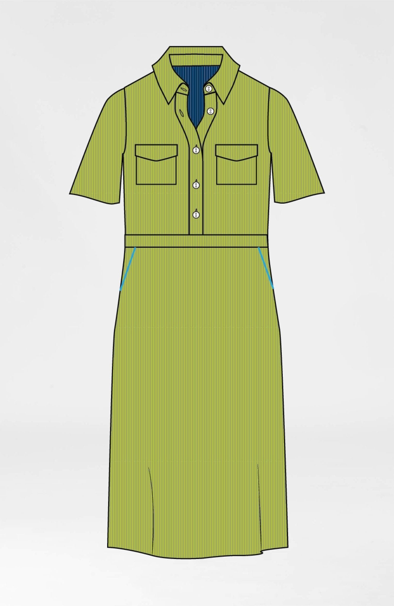 Shake It Up Dress - Corduroy - Gretchen Scott